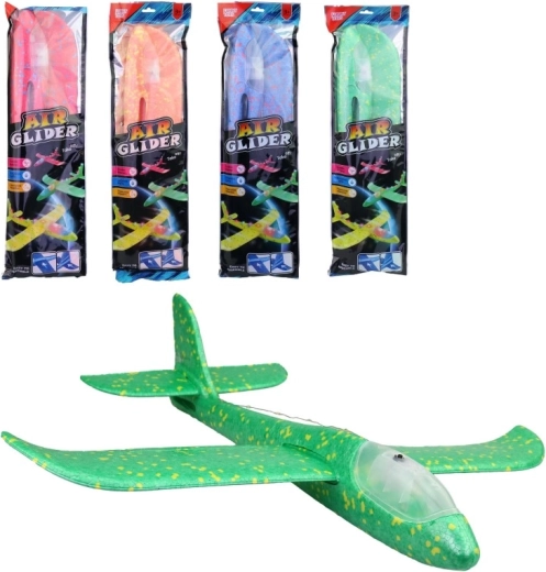 Foam throwing airplane air glider – lightweight glider for outdoor fun