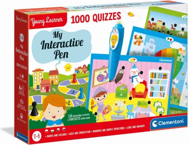 Clementoni interaktīvā spēle Mana interaktīvā pildspalva
