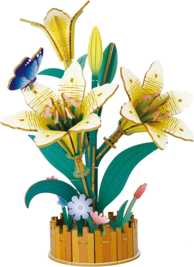 2Kids Toys 3D Wooden Lily Puzzle