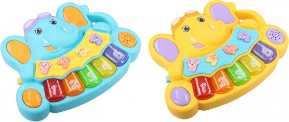 Klavierītes ar dzīvnieciņiem zilona formā