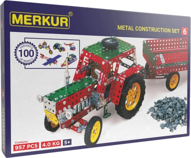 Konstruktors MERKUR – 100 modeļi