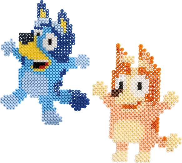 Bluey creative iron-on bead set for kids