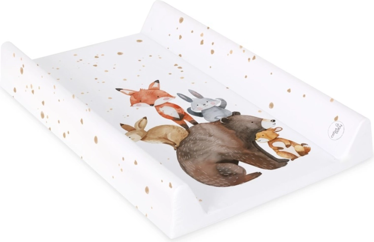 Ceba Baby changing mat with rigid board Ultra Light Forest Friends 50 × 70 cm