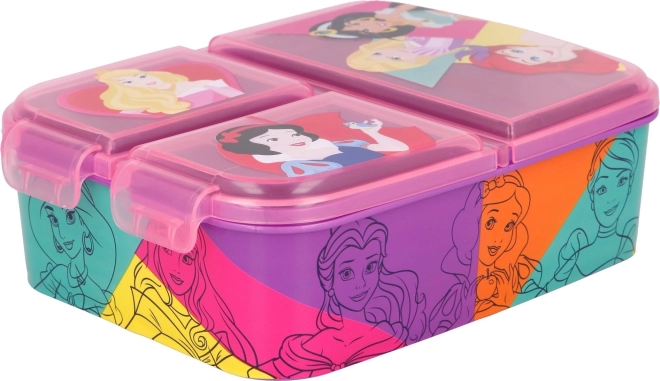 Uzkodu multi kaste DISNEY Princeses ar nodalījumiem