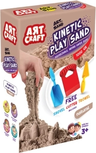 Art Craft kinētiskās smiltis dabīgā krāsā 1 kg