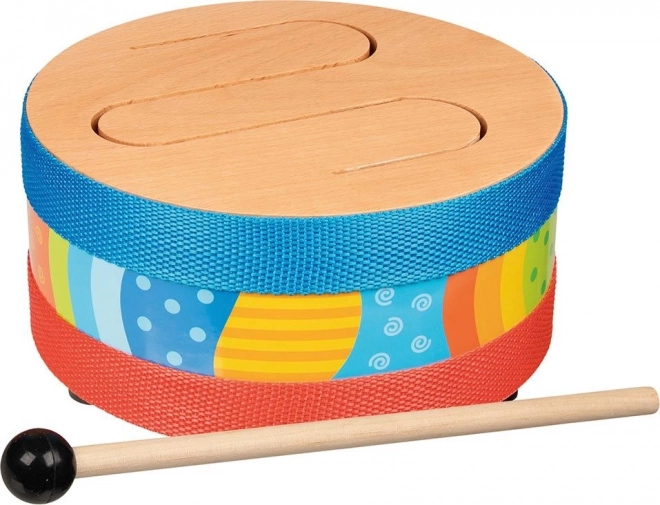 Wooden Membrane Drum Toy