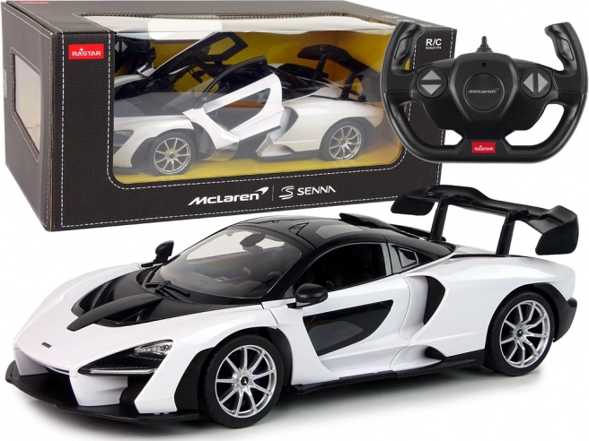 R/C auto McLaren Senna Rastar 1:14 balts ar tālvadību