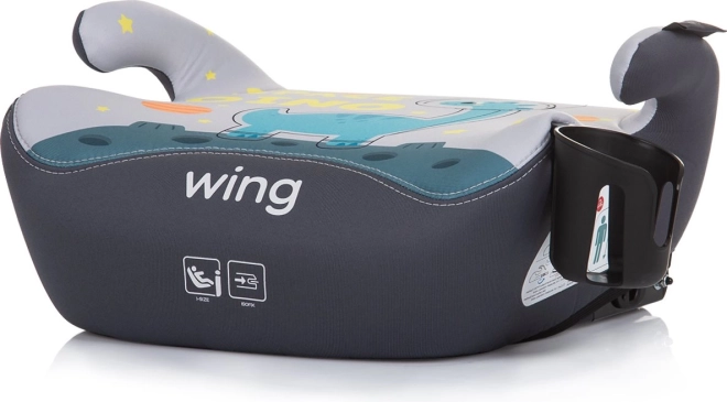 Chipolino paaugstinātais sēdeklis Wing i-Size 125–150 cm ar Isofix – Space