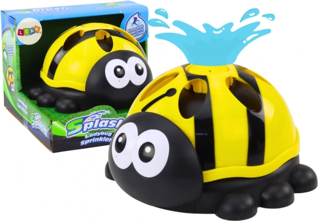 Dārza smidzinātājs Mārīte Ūdens strūklaka dzeltena