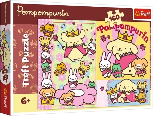 Puzle Pompompurin un najsłodszy dzień 160 detaļas