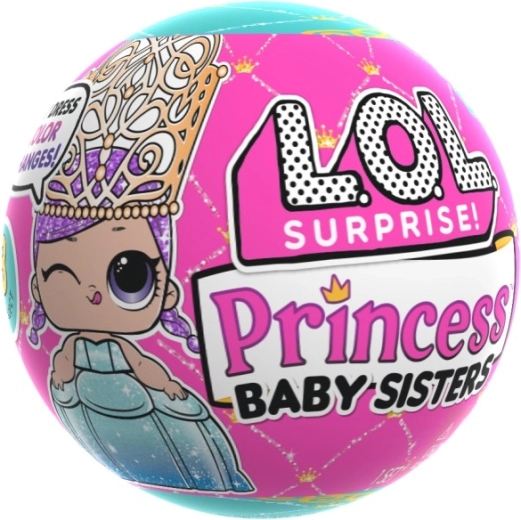 L.O.L. Surprise Princess Baby Sisters – color-changing doll (1 pc)