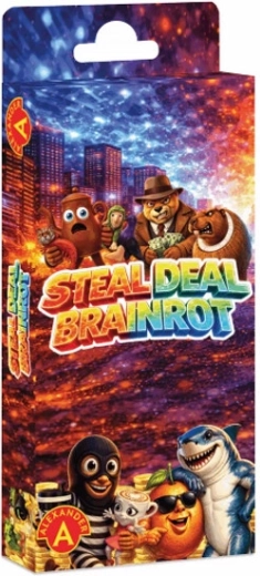 Steal Deal Brainrot ģimenes kabatas kāršu spēle