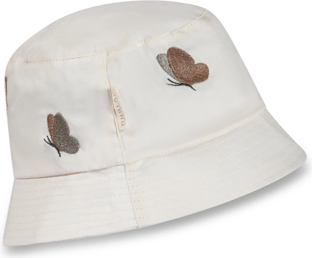 Nuuuroo alpha bērnu cepurīte cream butterfly (1–3 gadi)
