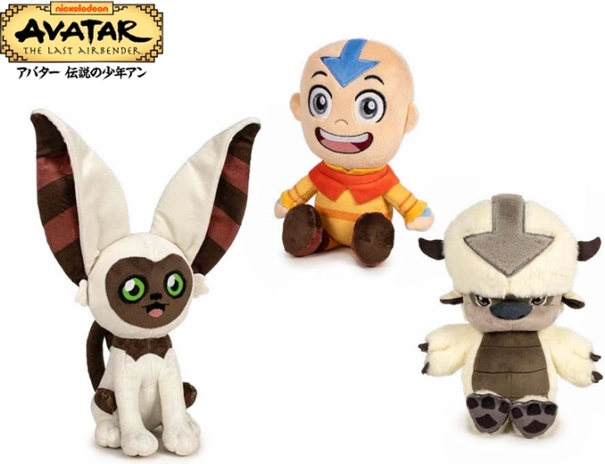 Avatar: Leģenda par Angu mīkstā rotaļlieta 21 cm – Angs, Momo vai Appa