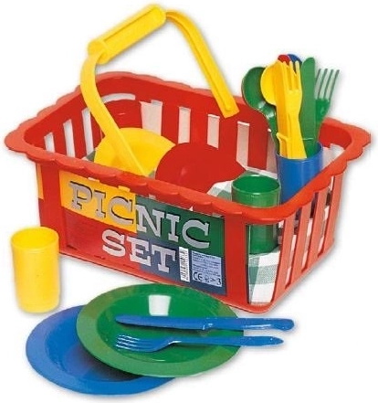 Dohány piknika grozs četriem cilvēkiem