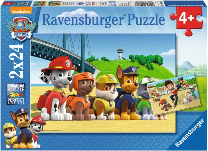 Ravensburger puzzle PAW Patrol Team 2x24 pieces