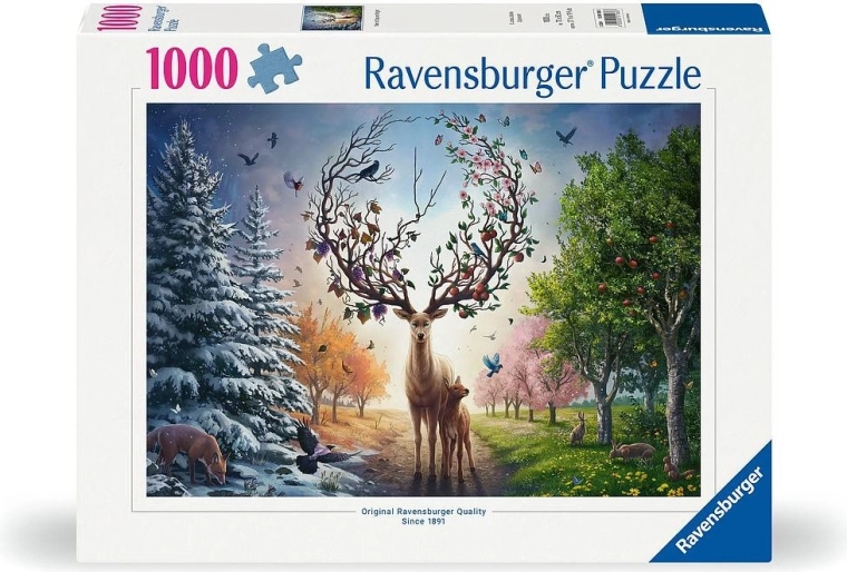 Ravensburger puzle Maģiskais briedis, 1000 gabaliņi