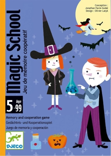 Card game Magic School by DJECO