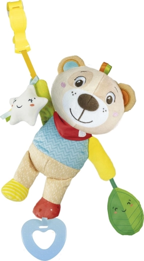 Plush Teddy Bear with Clip Clementoni Baby