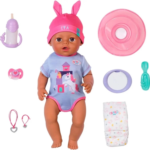 BABY born lelle Eva Click & Play 43 cm ar burvju roku un piederumiem