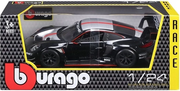 Bburago Porsche 911 GT3 melns modelis mērogā 1:24