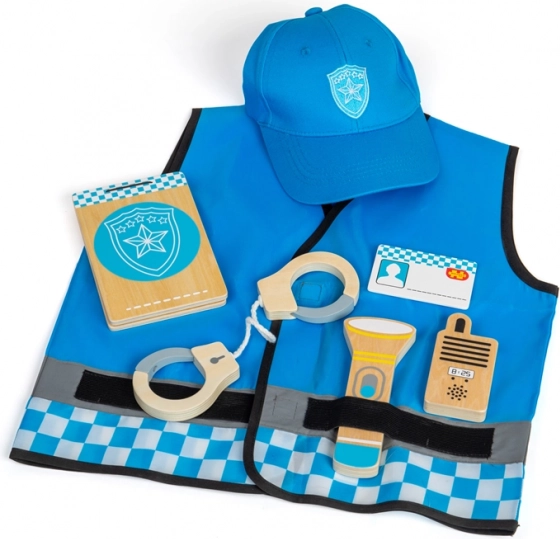 Bērnu policista kostīms BIGJIGS TOYS