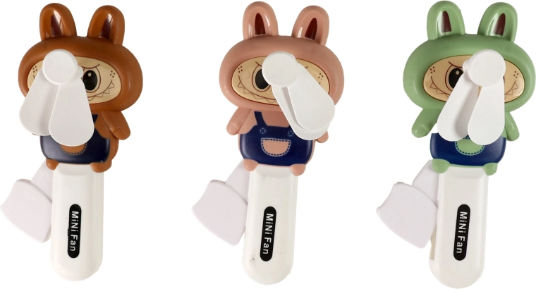 Handheld Rabbit Fan – mechanical lever mini fan