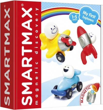 SmartMax Moji pirmie piedzīvojumi – magnētiskā konstruktors bērniem (16 gab.)