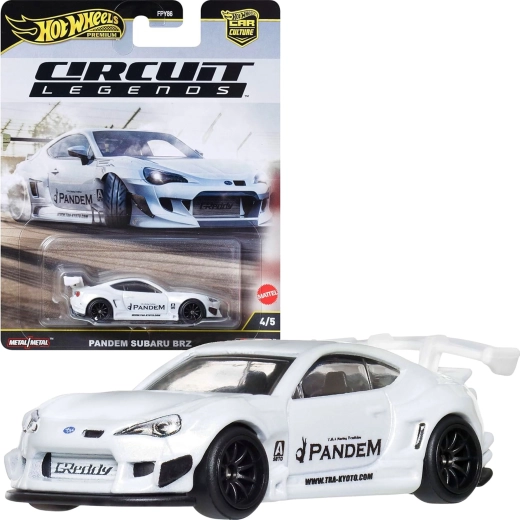 Hot Wheels Premium Circuit Legends car Pandem Subaru BRZ 7 cm