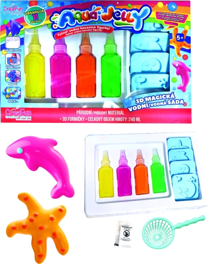 Aqua Jelly 3D burvīgie tēli – radošais komplekts