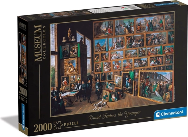 Puzle 2000 gabali Muzejs Teniers Erchercogs Leopolda Vilhelma
