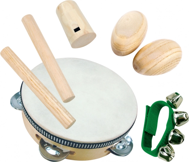 Bino mini orķestris – mūzikas instrumenti, 8 daļas