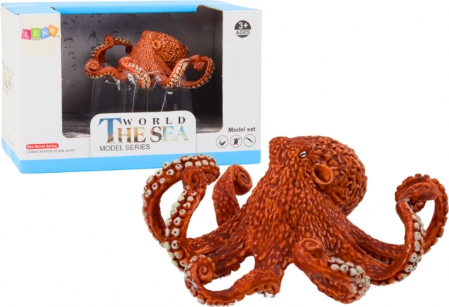 Figūriņa: milzu oranžais astoņkājis 10 cm