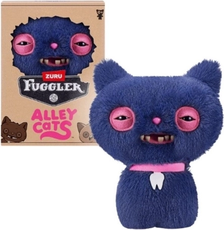 ZURU Fuggler Alley Cats plush toy Cheezee Grey 23 cm