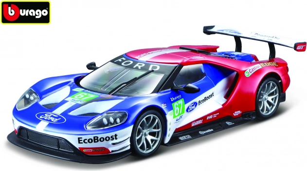 Metāla automašīnas modelis 1:32 BBURAGO FORD GT Le Mans 2017 #67