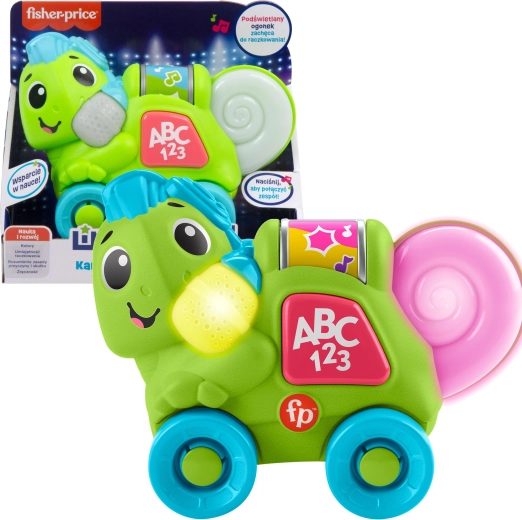 Fisher-Price Link Squad Interactive Chameleon Learns Colors