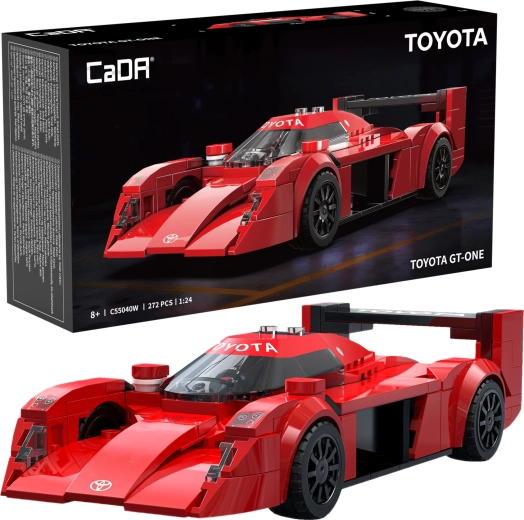 CaDA konstruktors sacīkšu auto Toyota GT-One (272 detaļas)