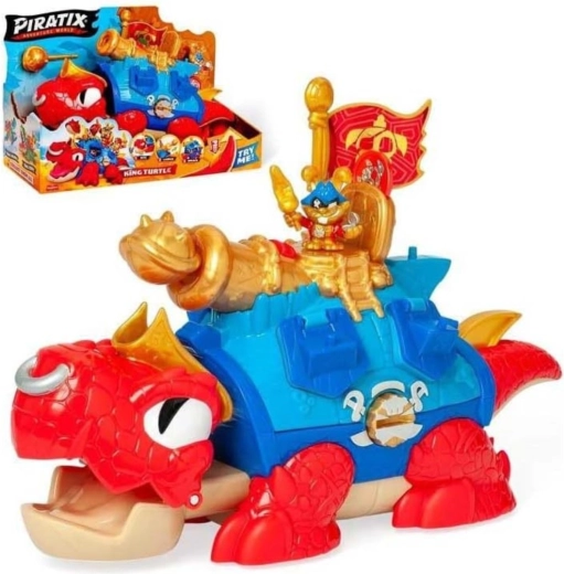 Magic Box Piratix pirātu kuģis King Turtle