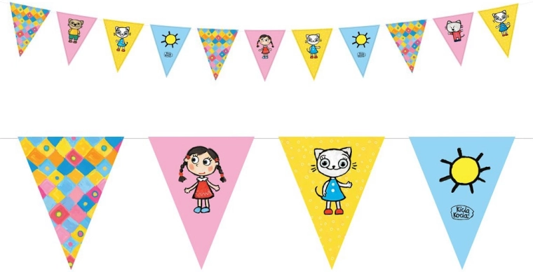 Paper Garland KICIA KOCIA 2.5 m