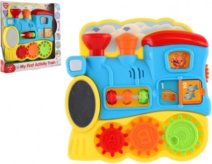 Educational Activity Train for Toddlers with Light and Sounds