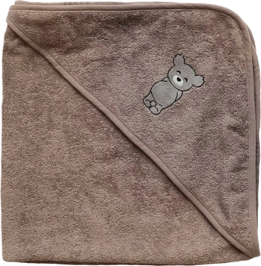 Petú Petú bērnu dvielis ar kapuci Teddy
