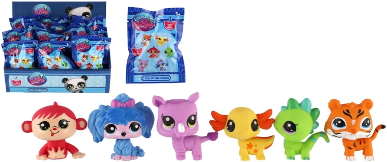 Littlest Pet Shop animal-shaped eraser with a surprise - 1 piece