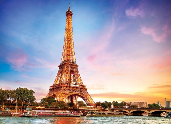 Puzzle Eiffel Tower Paris 1000 pieces EUROGRAPHICS