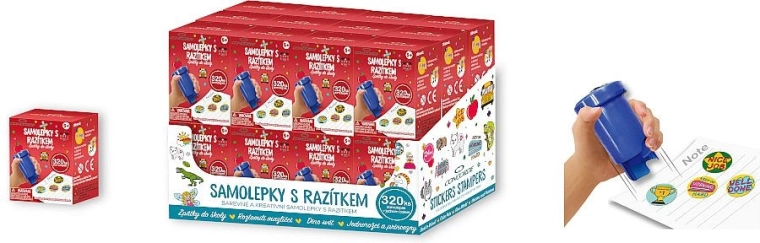 Uzlīmes ar zīmogu CONCORDE Atpakaļ uz skolu – komplekts 320 gab.