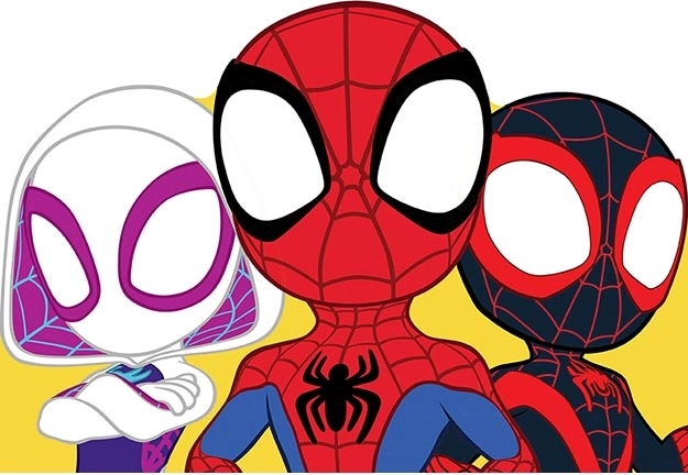Manas krāsojamās grāmatas Spidey
