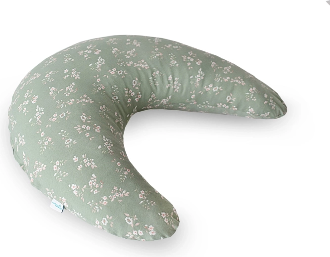 Ceba baby zīdīšanas spilvens Huggy Green Meadow 150 × 60 × 37 cm