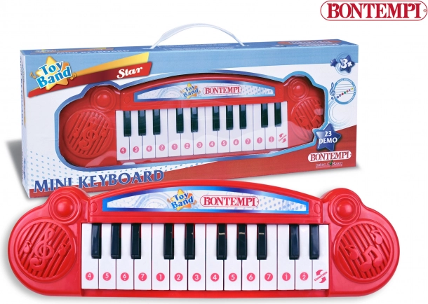 Elektroniskās klavieres Bontempi bērniem ar 22 taustiņiem un gaismas efektiem