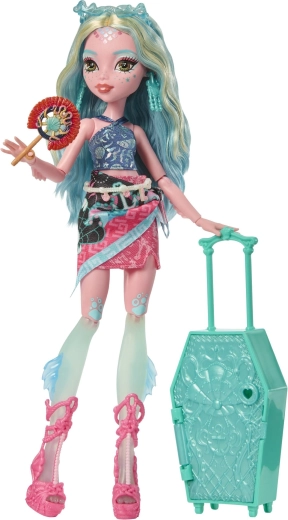 Monster High Straszysekrety baisie atvaļinājumi lelle Lagoona Blue ar pārsteigumiem