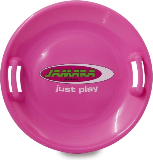 Jamara Snow Play apaļš sniega šķīvis 60 cm rozā - 1 gab.