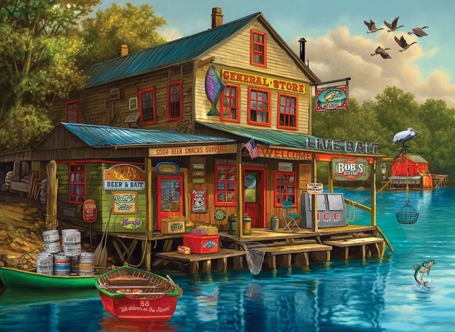 Puzle Bob's Beer & Bait veikals 1000 gabaliņi